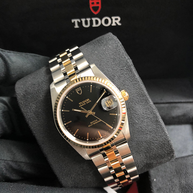 Tudor prince clearance date 34mm