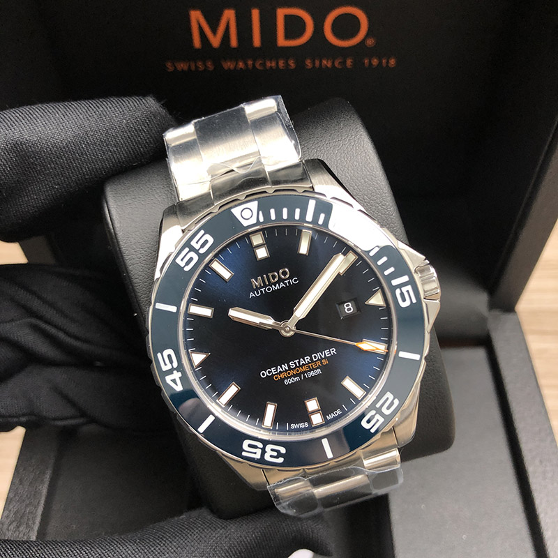 Mido ocean. Mido Ocean Star Diver 600. Mido Ocean Star 600 Chronometer. Mido m016.414.11.041.00. Mido Ocean Star Diver m026.