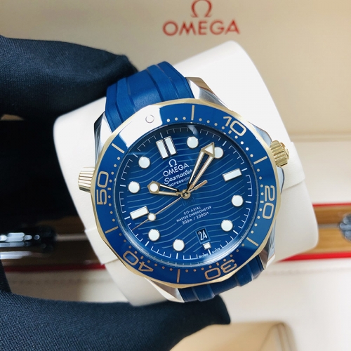 omega seamaster diver gold