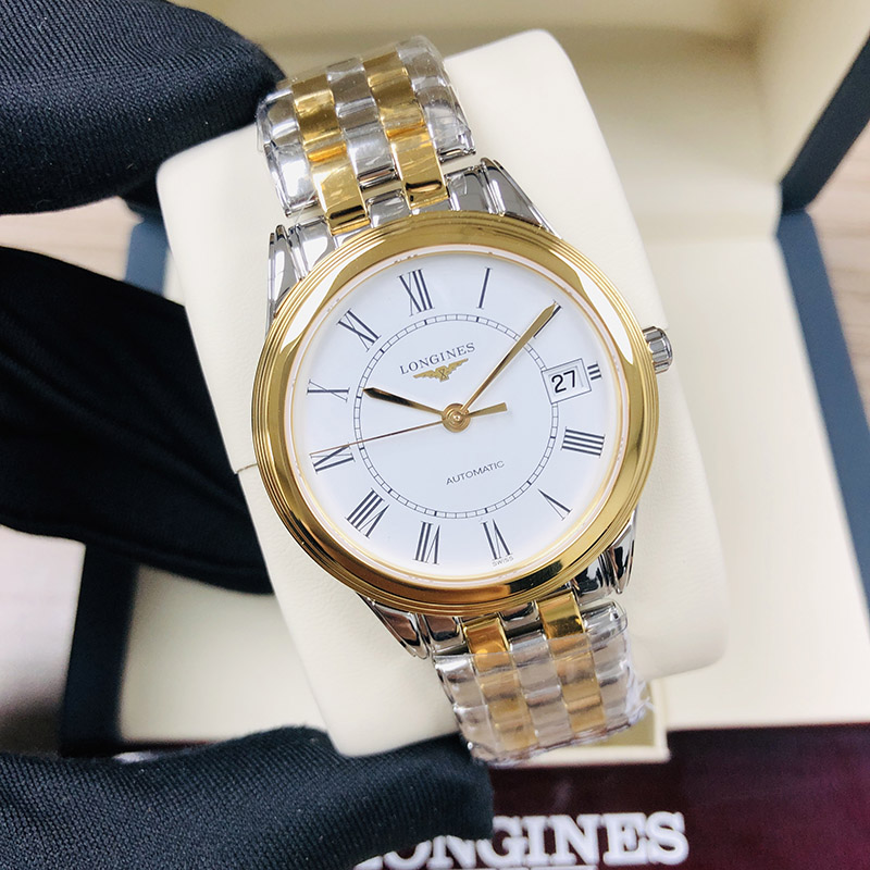 LONGINES Flagship 35.5MM Stainless Steel With Yellow Gold PVD