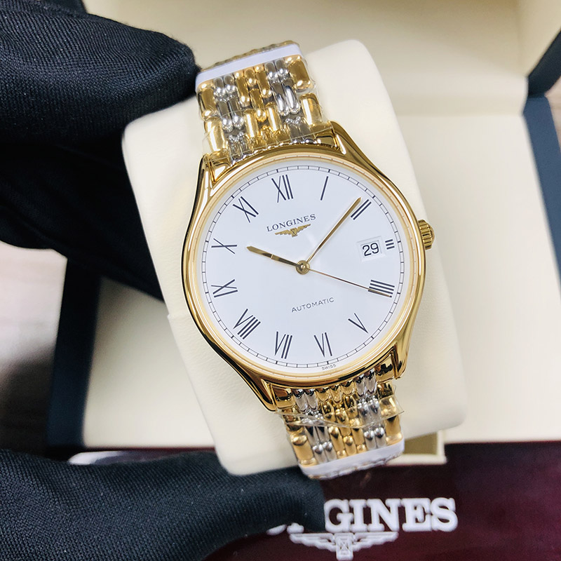 LONGINES Presence 35MM Stainless Steel With Yellow Gold PVD