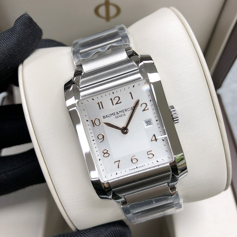 Baume & Mercier Hampton 40*27.1mm Stainless Steel Silver Dial