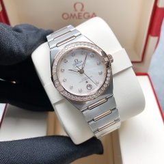 OMEGA Constellation Steel-Rose Gold 29MM White Dial Automatic 131.25.29.20.55.001
