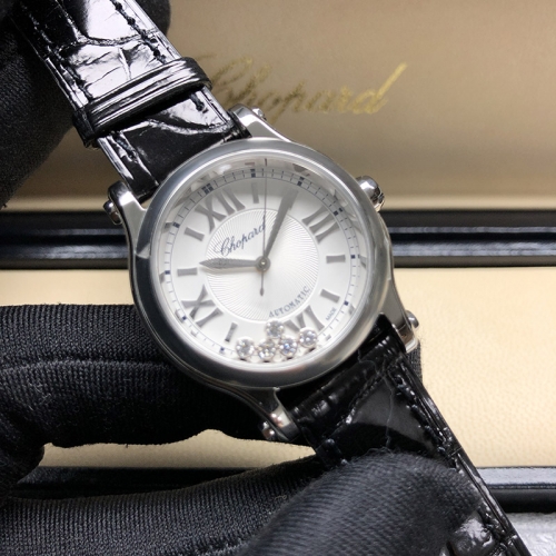 Chopard Happy Sport Happy Sport 30mm Stainless Steel Silver Dial