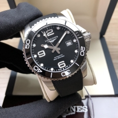 LONGINES Hydroconquest Stainless Steel 43MM Black Dial Automatic L3.782.4.56.9