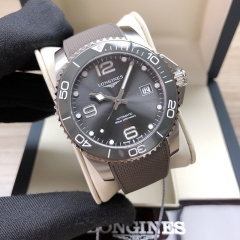 LONGINES Hydroconquest Stainless Steel 41MM Grey Dial Automatic L3.781.4.76.9